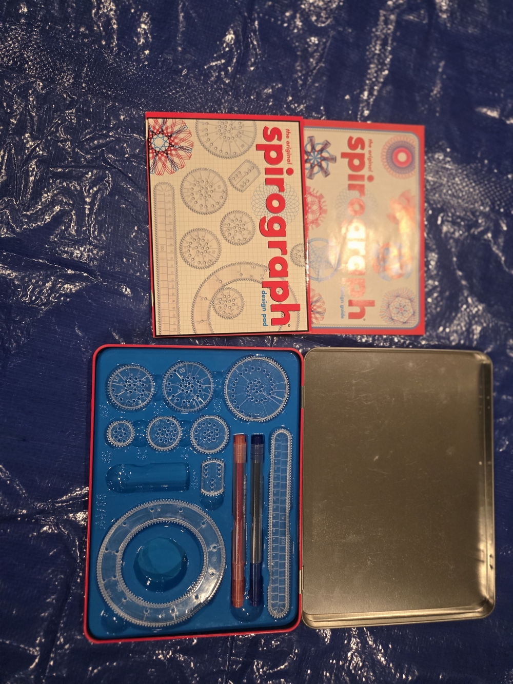 Spirograph Design Set - Classic Multicolor Pattern Kit - Picture 5 of 5